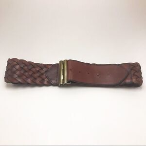 Madewell 1937 braided waist belt genuine leather